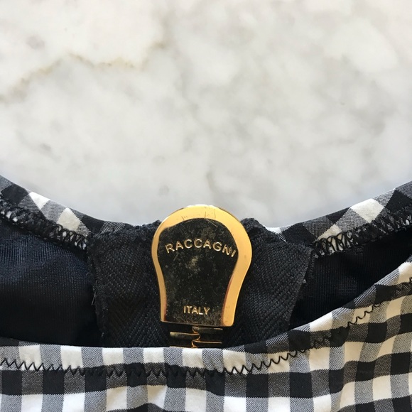 VINTAGE MOSCHINO high waisted gingham bikini - Picture 4 of 4